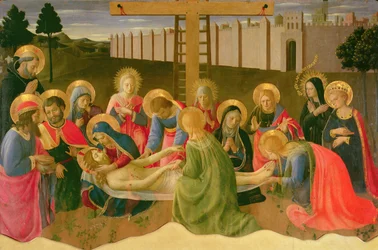 Lamentation sur le Christ Mort, 1436-41